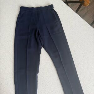 J. Crew Ladies Jamie Navy Straight-Leg Dress Pants